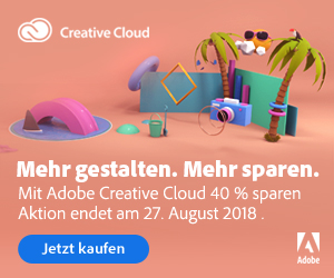 Adobe CC mit 40% Rabatt